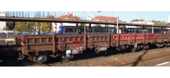 jouef HJ6057 Wagon plat à bogies