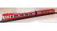 Train électrique : LS MODELS 10035- Autorail diesel EAD X4512 + XR8512 SNCF rouge/crème	