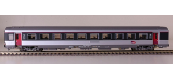 LSM40144 - Coffret de 3 voitures Corail Vtu A10tu + B10tu + B10tu, SNCF livrée carmillon - LS Models