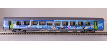 LSM41201 - Coffret de 3 voitures Corail Vtu, SNCF, La Rochelle + Intercités - LS Models