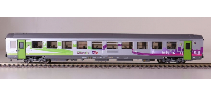 LSM41201 - Coffret de 3 voitures Corail Vtu, SNCF, La Rochelle + Intercités - LS Models