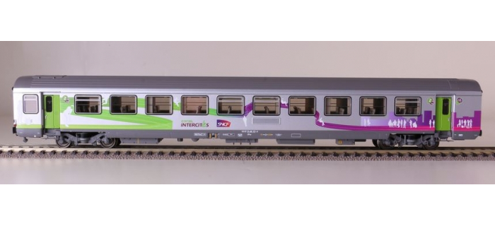 LSM41201 - Coffret de 3 voitures Corail Vtu, SNCF, La Rochelle + Intercités - LS Models
