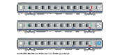 LSM41206 - Coffret de 3 voitures Corail Vtu, SNCF livrée Rhône-Alpes - LS Models