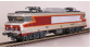 LSM10329S - Locomotive électrique CC6560 SNCF, Gris Métal / Rouge - LS Models
