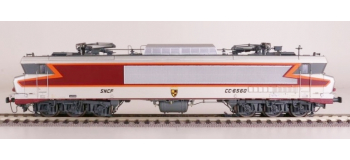 LSM10329S - Locomotive électrique CC6560 SNCF, Gris Métal / Rouge - LS Models