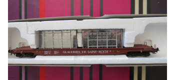 DEP-LSM12513 - Wagon Porte Vitres, Glaceries de Saint-Roch - LS Models