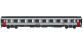 LSM40382 - Voiture VSE A9u, Corail+, SNCF logo carmillon, VI - LS Models