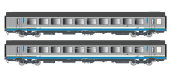 LSM41217 - Set de 2 voitures Vtu SNCF, TER Rhône-Alpes - LS Models