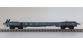Modélisme ferroviaire : LSMODEL LSM30137 - Wagon plat porte conteneur KB livrée gris bleu SEGI