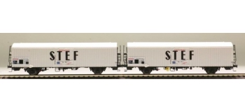 Modélisme ferroviaire : LS Model - LSM30227 - Coffret de 2 wagons 