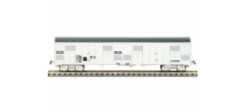Modélisme ferroviaire : LSMODEL LSM30330 - Wagon couvert Gahkkss gris Ep.V