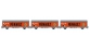 Modelisme ferroviaire LSMODEL LSM30649 - Coffret de 3 wagons couvert IK EVS logo 