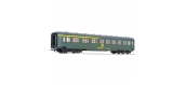 modélisme ferroviaire : LS MODELS LP334592 - Voiture voyageurs mixte première/seconde classe livrée verte avec logo encadré