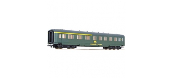 modélisme ferroviaire : LS MODELS LP334592 - Voiture voyageurs mixte première/seconde classe livrée verte avec logo encadré