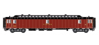 LSM40430 - Voiture OCEM PAz Y16, brun PTT, toit noir, Ep.III - LS Models