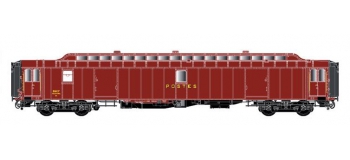 LSM40431 - Voiture OCEM PEz Y24, brun PTT, toit brun, Ep.III - LS Models