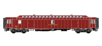 LSM40431 - Voiture OCEM PEz Y24, brun PTT, toit brun, Ep.III - LS Models