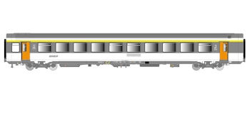 Modélisme ferroviaire : Vtu, Corail, logo nouilles / IV-V / SNCF