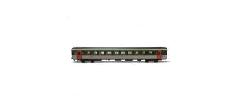 Modélisme ferroviaire : LS MODELS LSM40259 - Voiture corail VTU seconde classe B11tu avec logo nouilles et portes louvoyantes coulissantes