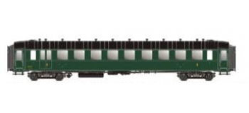 Modelisme ferroviaire : LSMODEL LSM40377 - Voiture voyageur OCEM C10myfi SNCF