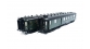 Modélisme ferroviaire : LS Model - MW40391 - Coffret de 2 voitures OCEM vert 