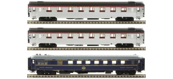 Modélisme ferroviaire : LS Model - LSM41131 - Coffret de 3 voitures Mistral 