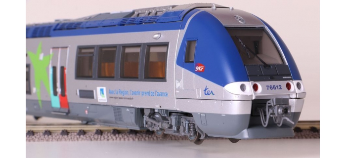 LSM10074 - Autorail AGC X 76633, Basse Normandie, 3 caisses - LS Models