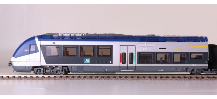 LSM10087 - Autorail AGC B 80801, Aquitaine, 3 caisses - LS Models