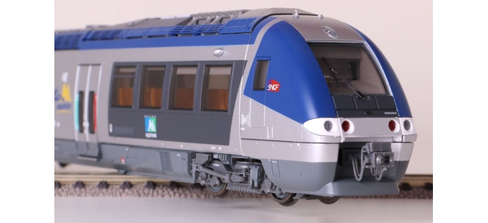 LSM10087 - Autorail AGC B 80801, Aquitaine, 3 caisses - LS Models