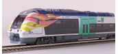 LSM10072S - Autorail AGC X 76603/76604, Picardie, 3 caisses, Digital Son - LS Models