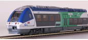 LSM10073S - Autorail AGC X 76657, Auvergne, 3 caisses, Digital Son - LS Models