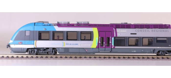 LSM10094S - Autorail AGC Z 27500, Pays de la Loire, 4 caisses, Digital Son - LS Models