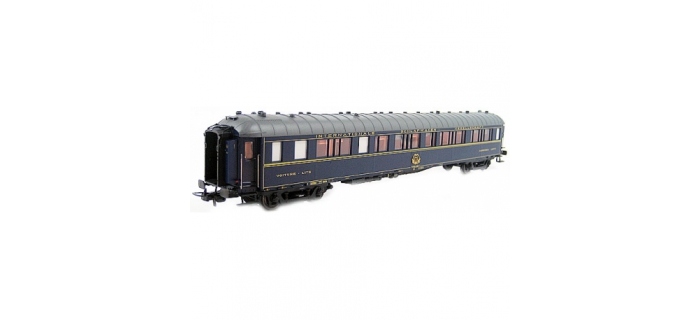 Voiture WL SG20, bleu, livrée 1968, CIWL, éclairée - LS Models 49149