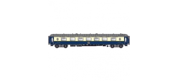 Modelisme ferroviaire : LSMODEL LSM49172 - Voiture WP CIWL Côte d'Azur bleue/crème livrée d'origine avec monogramme
