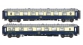 Modelisme ferroviaire : LSMODEL LSM49173 - Coffret 2 voitures Pullman CIWL 