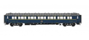 Modélisme ferroviaire : LS Model - LSM49214 - Voiture voyageurs lits type Z3 bleue livrée 1956 CIWL