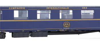 HORNBY HO 2 voitures CIWL voyageurs BLEU fourgon postal bagages Pullman SNCF EUR 24,99 - FR