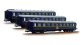 Modélisme ferroviaire :  LS MODELS LSM49123 - Coffret de 3 voitures CIWL 1968 CL1 ép IV