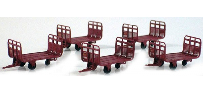 LS MODELS LSM89599 - Set de 5 chariots postaux 