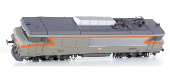 LSM10481 Locomotive électrique LS MODELS BB 15040 SNCF, gris béton/orange, blason: Livry-Gargan