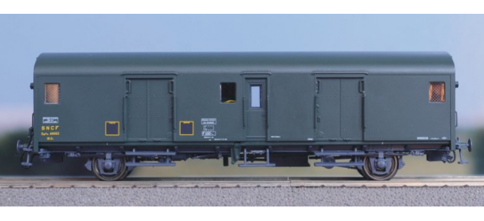 Fourgon Type Dd2ai Avec Feux De Convoi LS Models MW30304 - échelle HO 1:87 - Neuf Pour Modélisme Ferroviaire