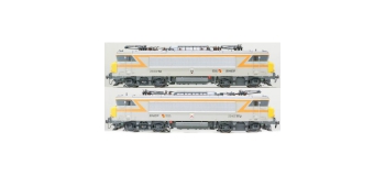 Locomotive électrique Jägerndorfer 29300 – Échelle HO 1:87 – InRail Grise/rouge/azur – Neuve