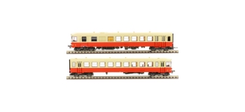 Train électrique : LS MODELS 10061S -  Autorail diesel EAD X-4504 + XR-8534 