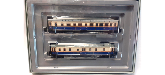 DEP-MARK2681 - Coffret Le train de l'Empereur Guillaume II, Voiture empereur + Fourgon - Marklin