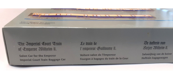 DEP-MARK2681 - Coffret Le train de l'Empereur Guillaume II, Voiture empereur + Fourgon - Marklin
