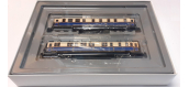 DEP-MARK2881-1 - Coffret Le train de l'Empereur Guillaume II, Voiture Impératrice + Voiture Messieurs - Marklin