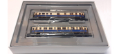 DEP-MARK2881-2 - Coffret Le train de l'Empereur Guillaume II, Voiture Dames + Voiture Restaurant - Marklin