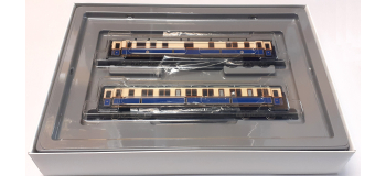 DEP-MARK2881-2 - Coffret Le train de l'Empereur Guillaume II, Voiture Dames + Voiture Restaurant - Marklin