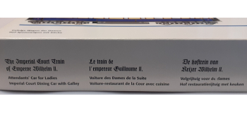 DEP-MARK2881-2 - Coffret Le train de l'Empereur Guillaume II, Voiture Dames + Voiture Restaurant - Marklin