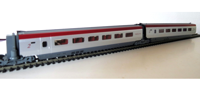 DEP-MARK43431 - Coffret de voiture de complément 2, THALYS PBKA, AC - Marklin